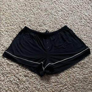Aerie Black Pajama Shorts🖤